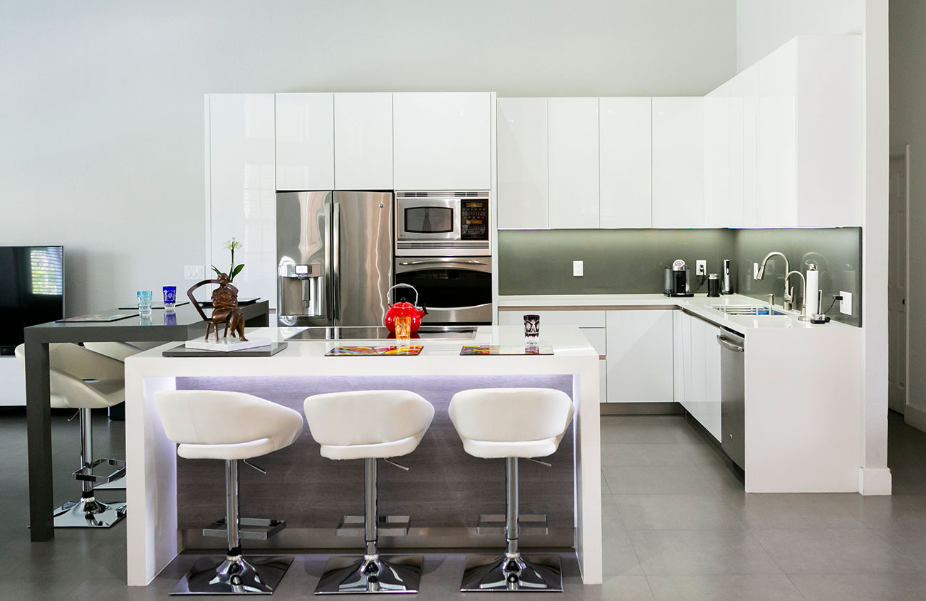 Open Kitchen House - Interior Design by Anamaria Atias Design